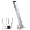 Boat Trailer Winch Stand, 3 x 3 x 34-inch Winch Posts, Boat Winch Mount with U-Bolts for 3 Inches W x 3-4 Inches H Trailer Tongue, Galvanized