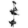 Electric Trolling Motor, 12V 55lbs Thrust with GPS, 10-Speed Bow Mounted Saltwater Outboard Boat Motor with Remote Control & LCD Battery Indicator