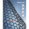 Fishing Net, Foldable Landing Nets with Telescopic Handle, Portable Lightweight and Stronger 6063 Aluminum Fish Gear, Soft Silicone Fish-Friendly Mesh