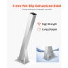 Boat Trailer Winch Stand, 3 x 3 x 34-inch Winch Posts, Boat Winch Mount with U-Bolts for 3 Inches W x 3-4 Inches H Trailer Tongue, Galvanized
